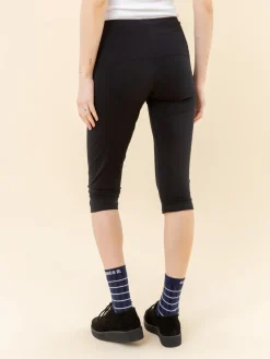 Black Jersey Jericho Cropped Pants<agnès b. Discount