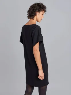 Black Kimono Dress<agnès b. New