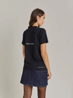 Black Le Mixte Artist Jim Joe Unisex Cotton Jersey T-shirt<agnès b. Online