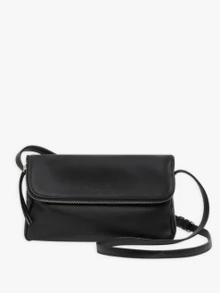 Black Leather Asya Bag<agnès b. Cheap