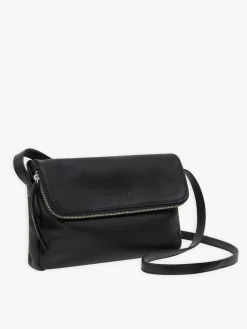 Black Leather Asya Bag<agnès b. Cheap