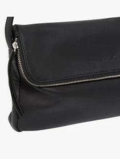 Black Leather Asya Bag<agnès b. Cheap