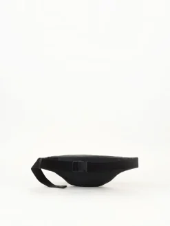 Black Leather Belt Bag<agnès b. Shop
