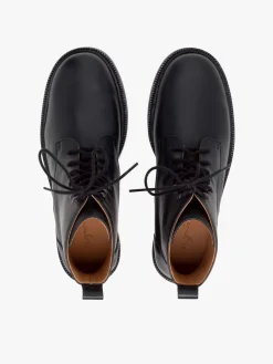 Black Leather Zoe Ankle Boots<agnès b. Best Sale