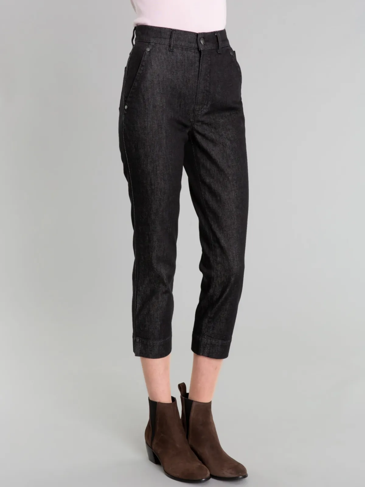 Black 7/8-length Marilyn Jeans<agnès b. Sale