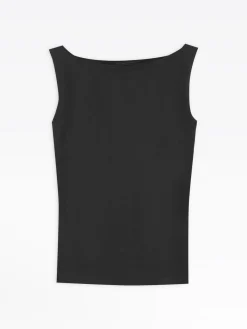 Black Leopard Tank Top<agnès b. Best Sale