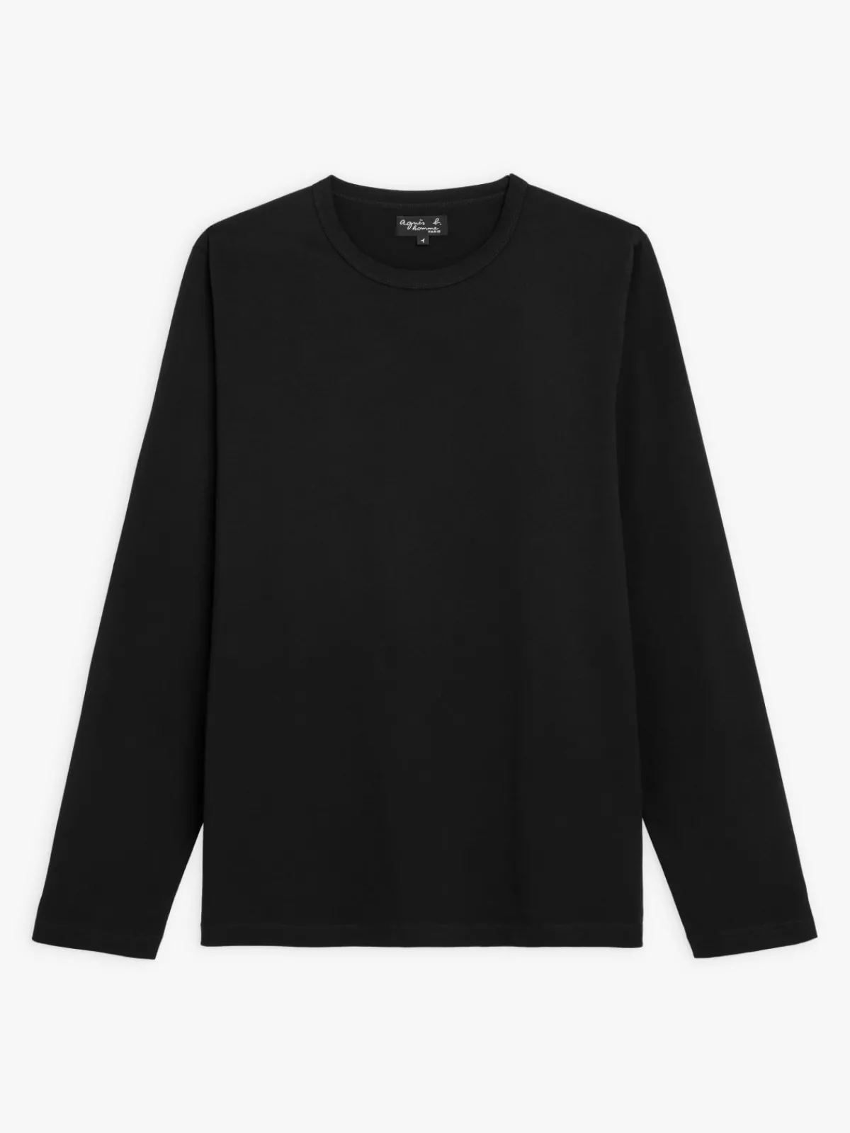 Black Long Sleeves Coulos T-shirt<agnès b. Shop