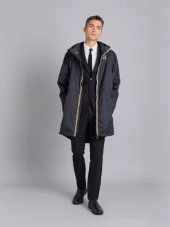 Black Long Unisex Parka Elysée X K-way<agnès b. Discount