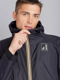 Black Long Unisex Parka Elysée X K-way<agnès b. Discount
