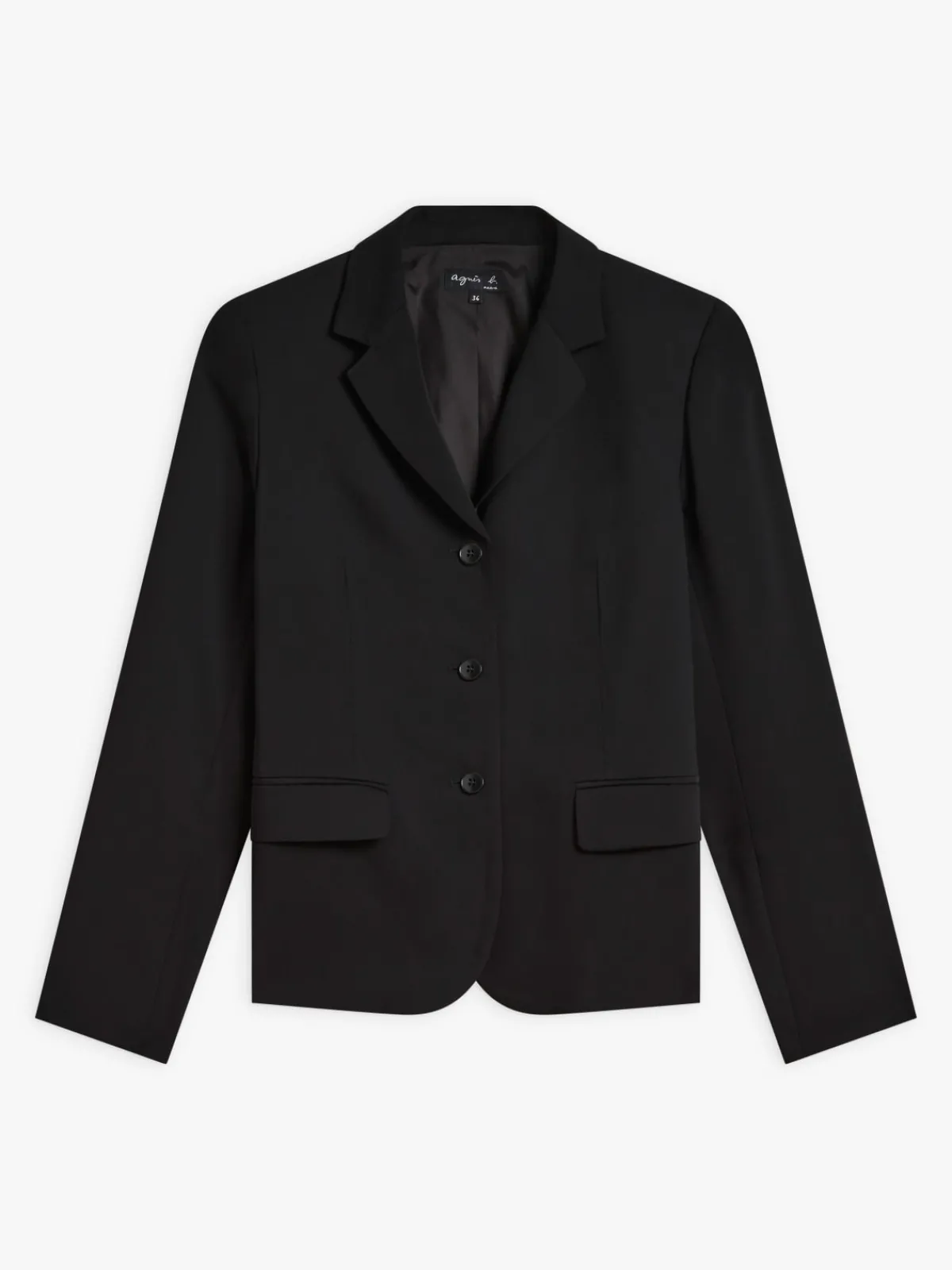 Black Louisa Jacket<agnès b. Flash Sale