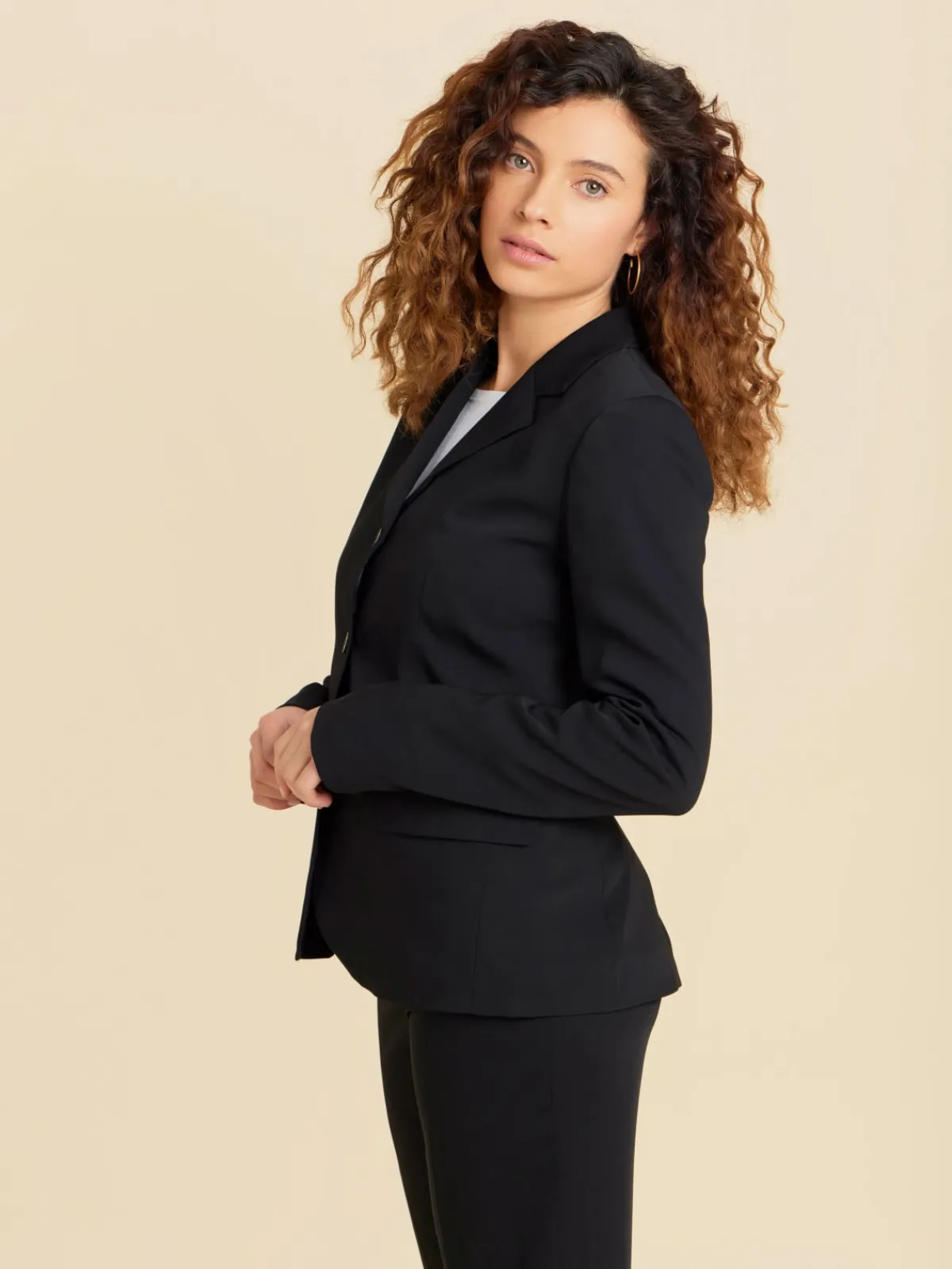Black Louisa Jacket<agnès b. Flash Sale