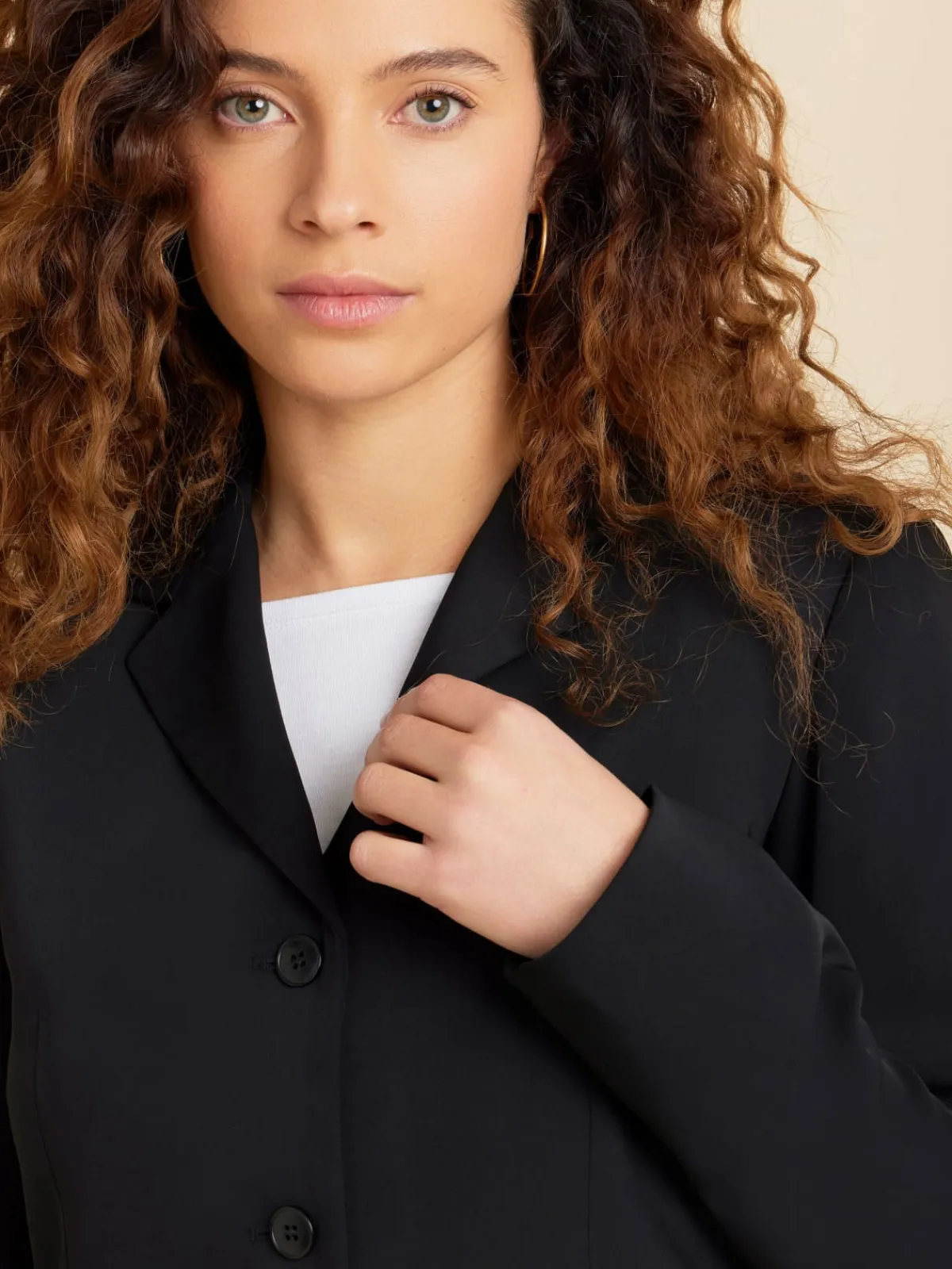 Black Louisa Jacket<agnès b. Flash Sale