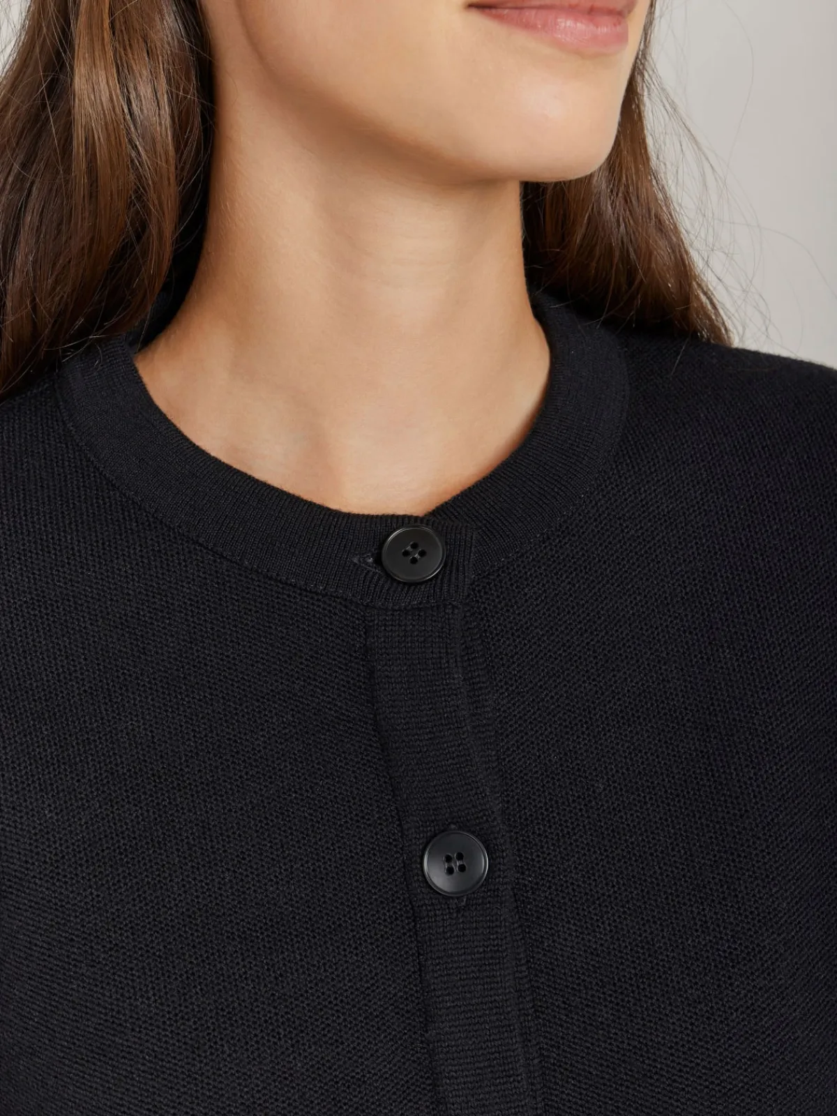 Black Merino Wool Coco Jacket<agnès b. Cheap