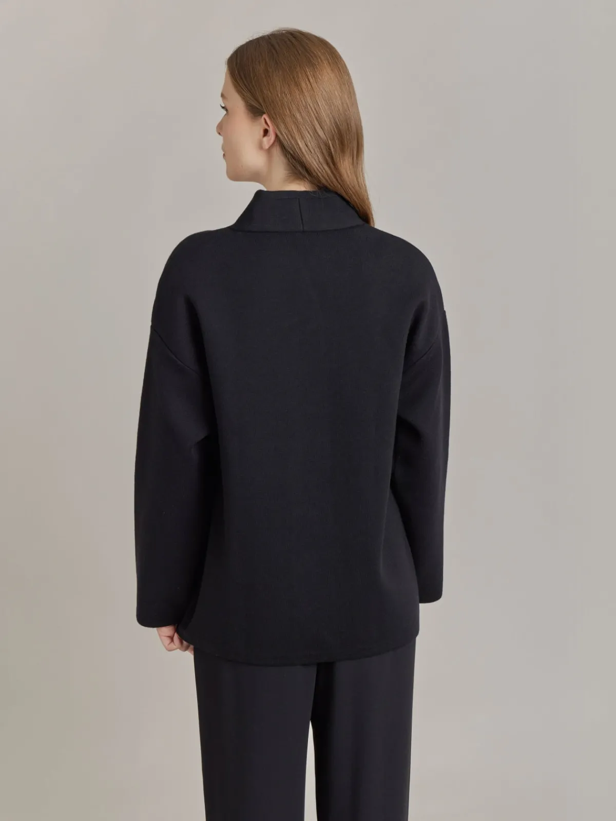 Black Merino Wool Germain Jacket<agnès b. Sale
