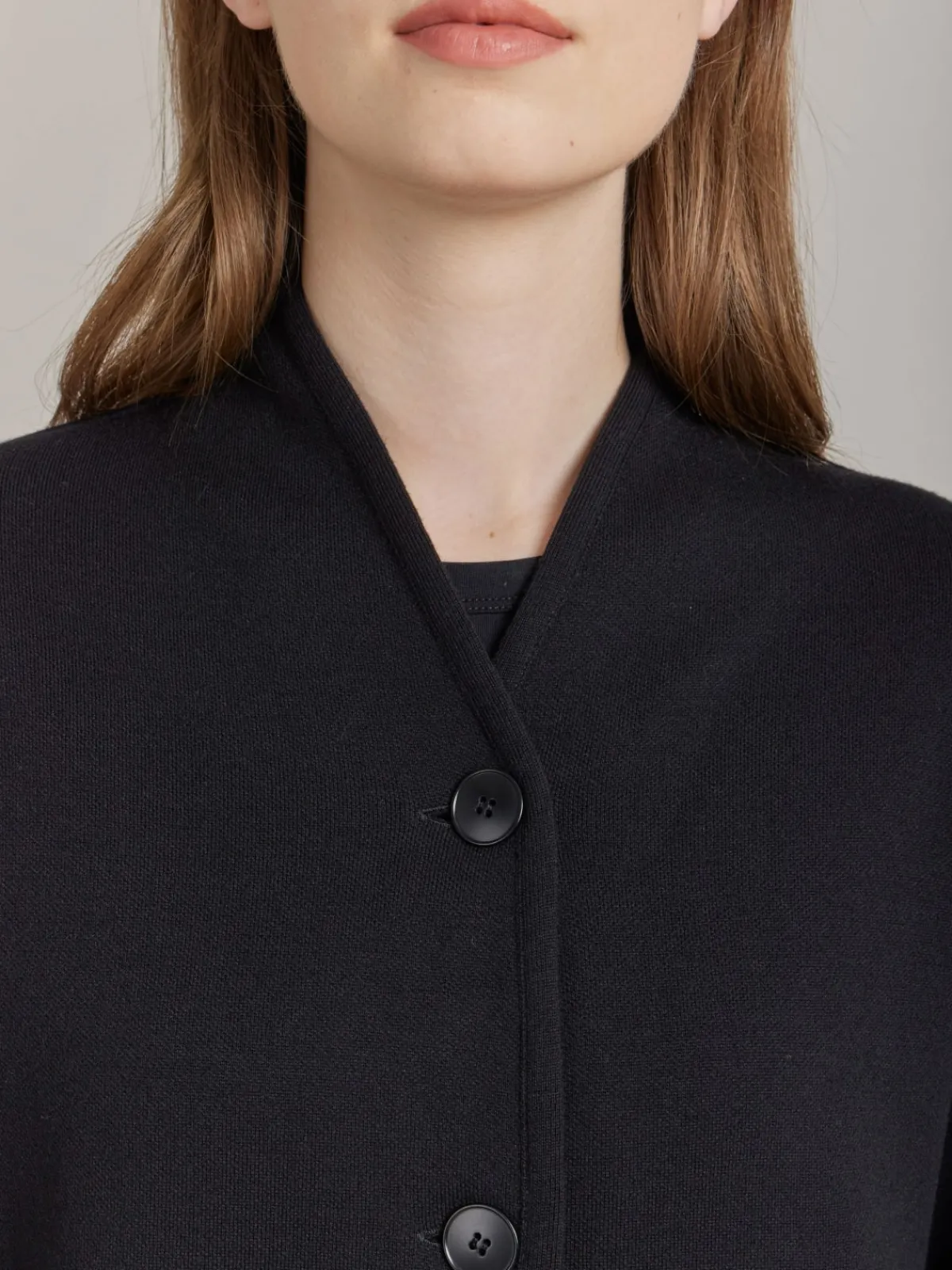 Black Merino Wool Germain Jacket<agnès b. Sale