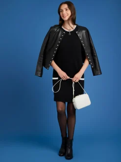Black Merino Wool Mauri Dress<agnès b. Best Sale