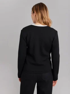Black Merino Wool Oppo Jacket<agnès b. Outlet