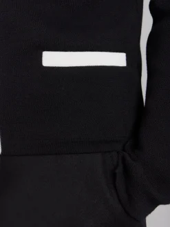Black Merino Wool Oppo Jacket<agnès b. Outlet
