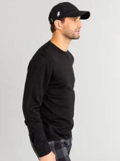 Black Merino Wool Park Sweater<agnès b. Outlet