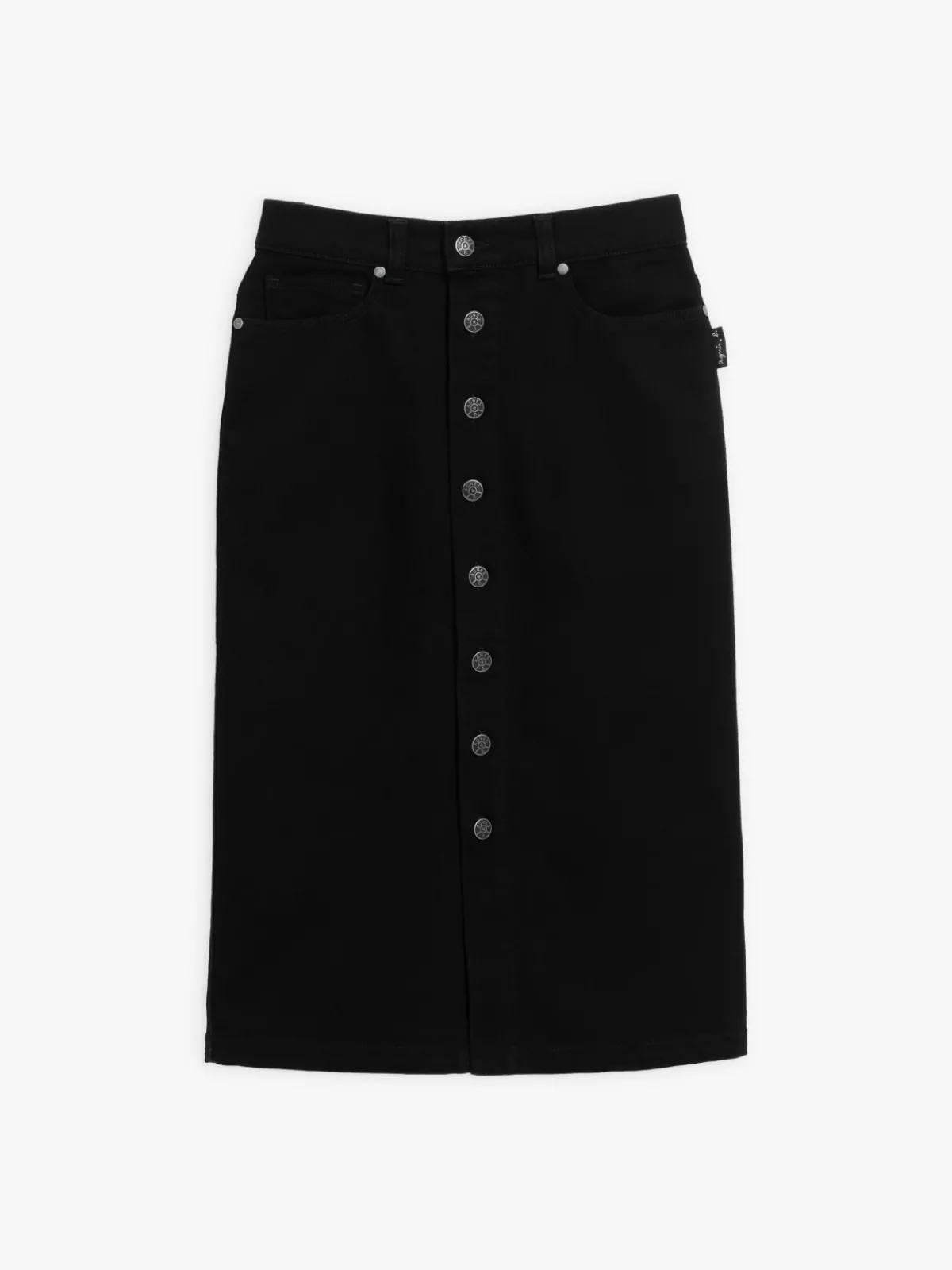 Black Misfits Long Skirt<agnès b. New