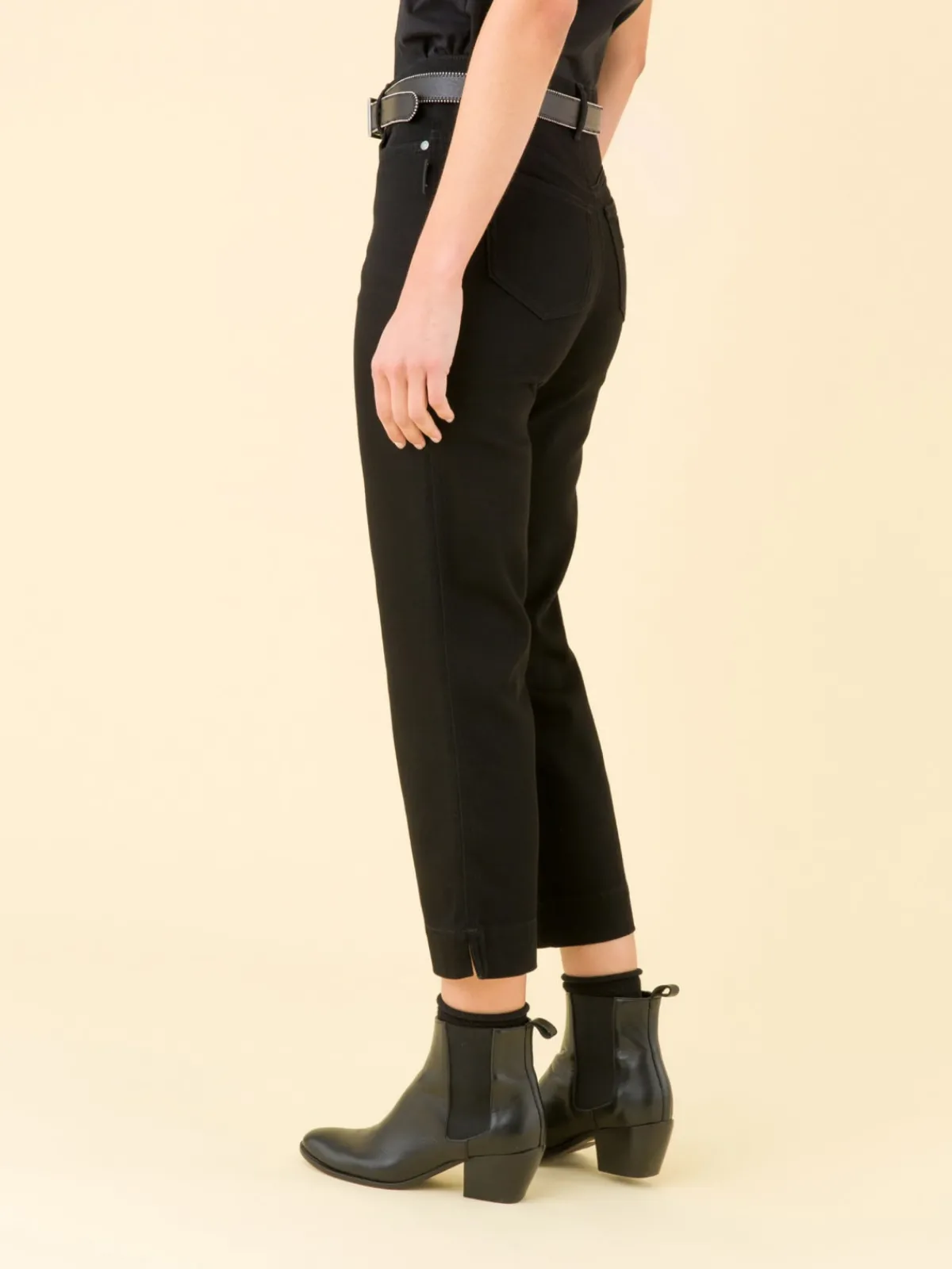 Black Misfits Short US Jeans<agnès b. Outlet