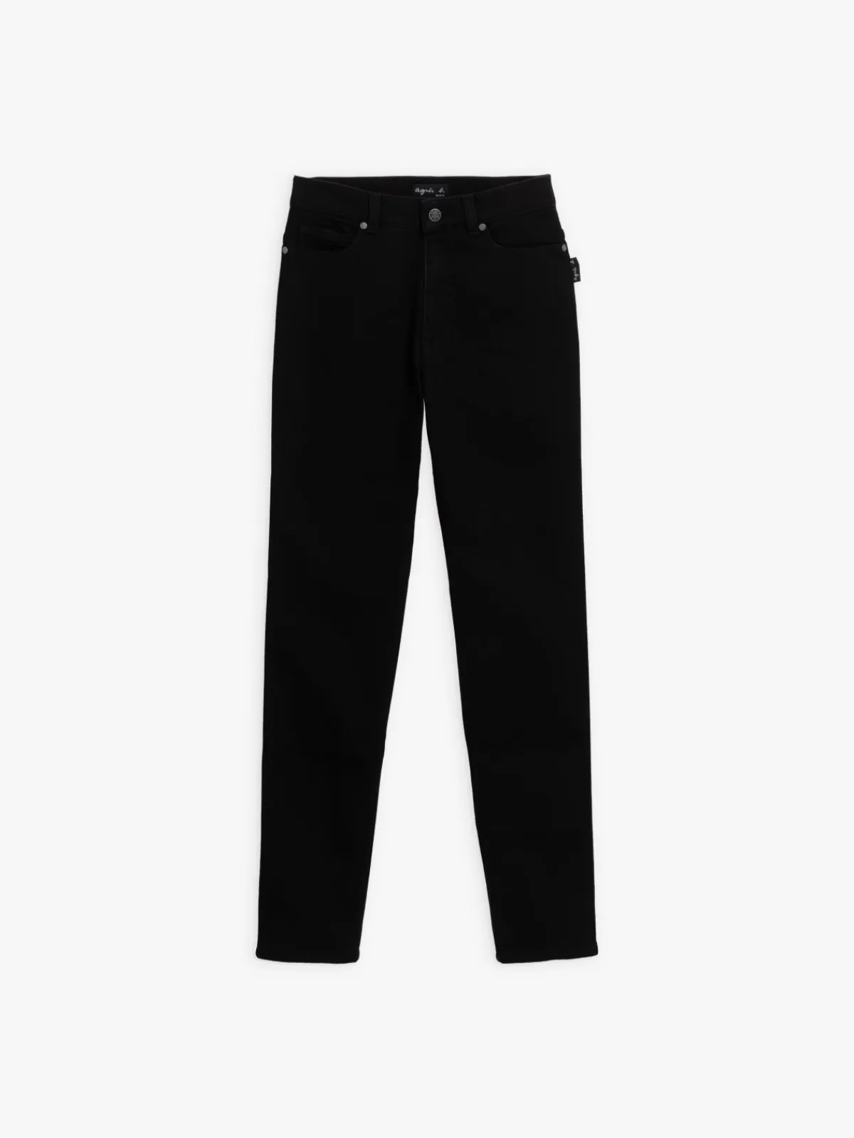 Black Misfits Slim Jeans<agnès b. Hot