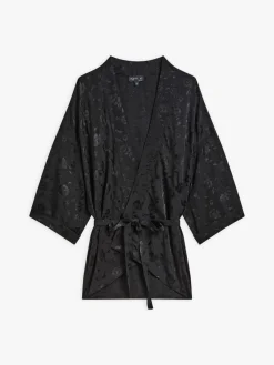 Black New Liz Kimono Shirt<agnès b. Fashion