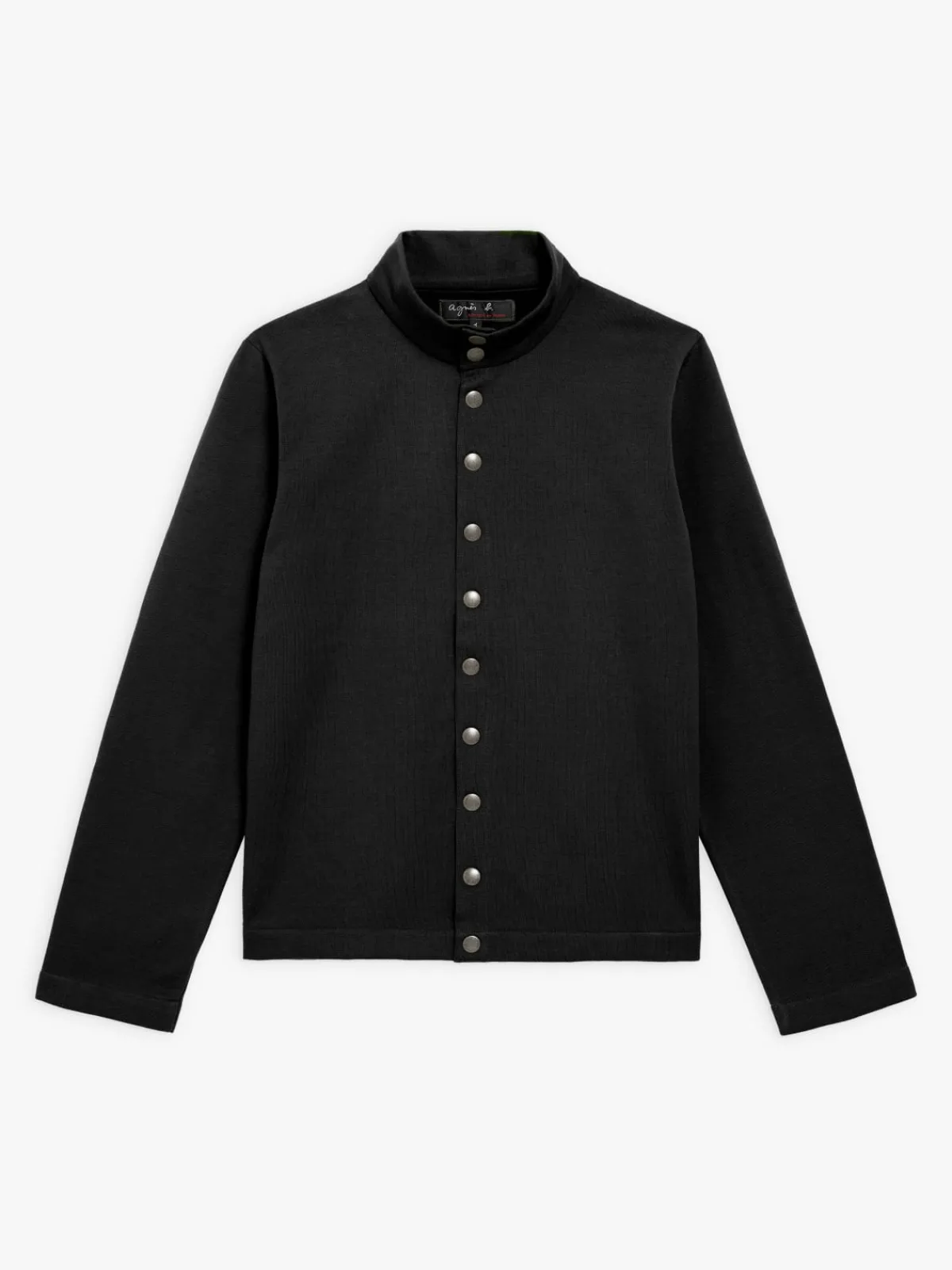 Black New Yvan Snap Cardigan<agnès b. Outlet