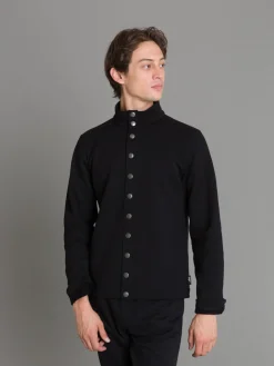 Black New Yvan Snap Cardigan<agnès b. Outlet