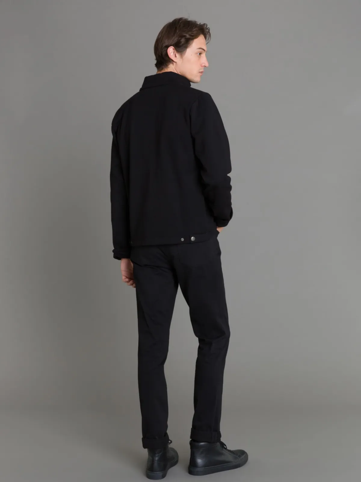 Black New Yvan Snap Cardigan<agnès b. Outlet