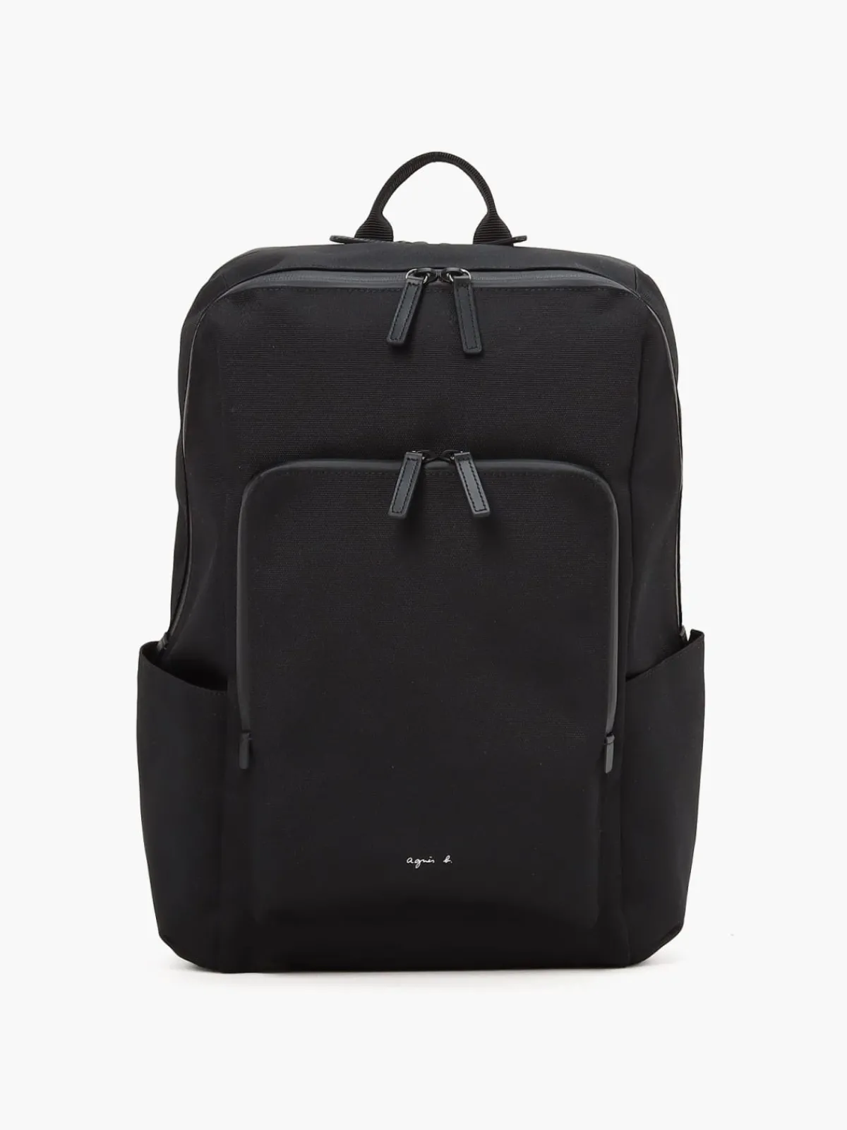 Black Nylon Backpack<agnès b. Clearance