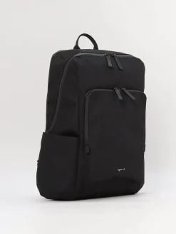 Black Nylon Backpack<agnès b. Clearance