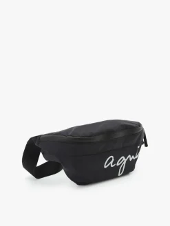 Black Nylon Bum Bag<agnès b. Store