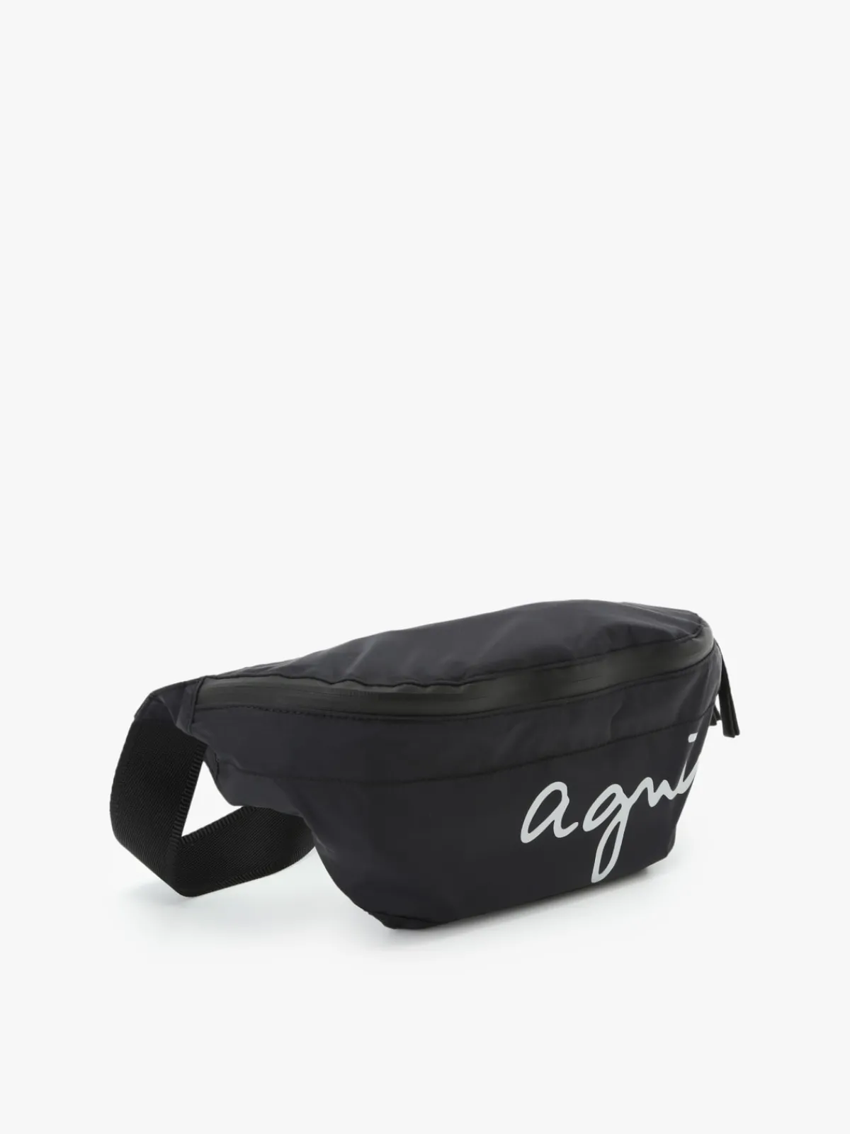 Black Nylon Bum Bag<agnès b. Store