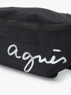 Black Nylon Bum Bag<agnès b. Store