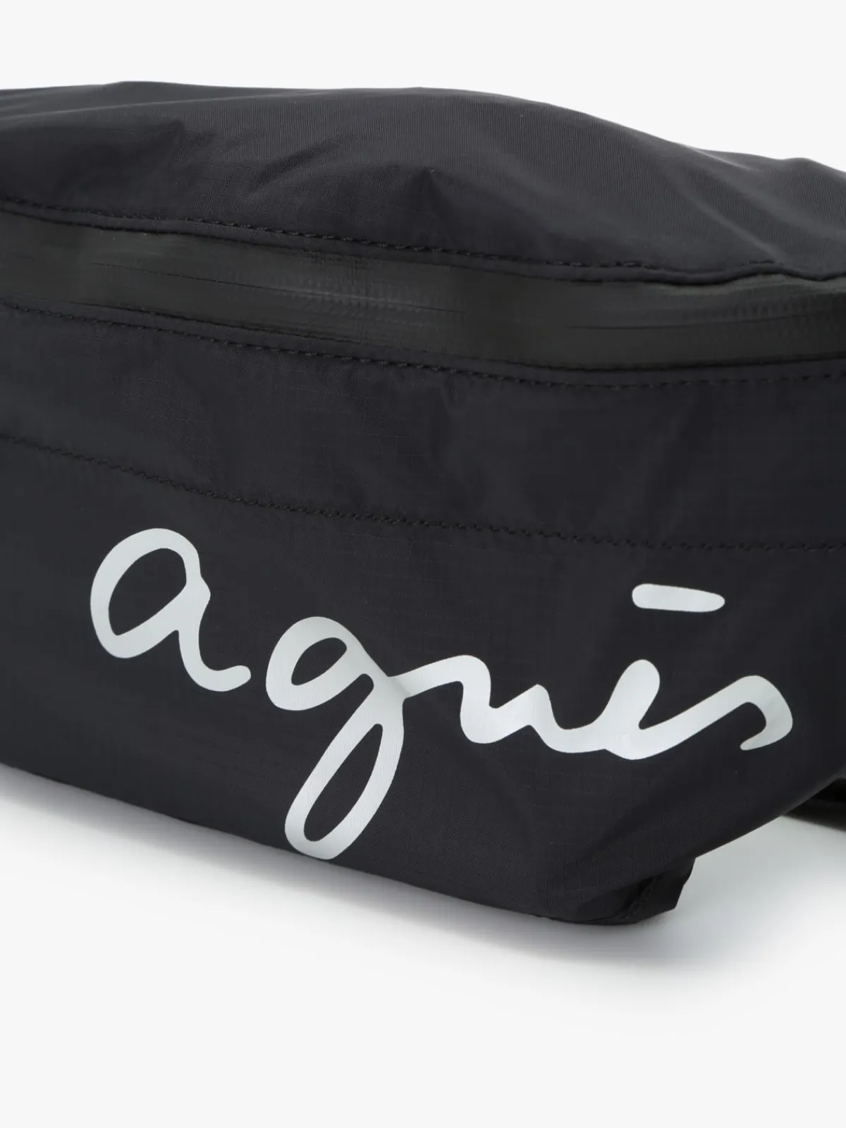 Black Nylon Bum Bag<agnès b. Store