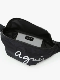 Black Nylon Bum Bag<agnès b. Store