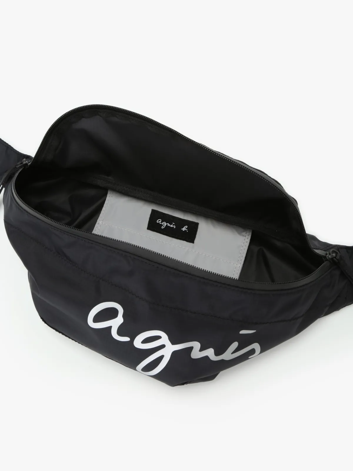 Black Nylon Bum Bag<agnès b. Store