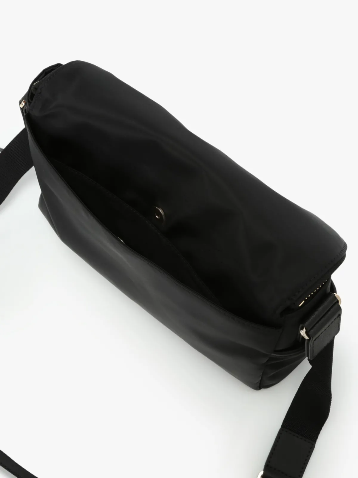 Black Nylon Shoulder Bag<agnès b. Sale