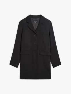 Black Paletot Jacket<agnès b. Sale