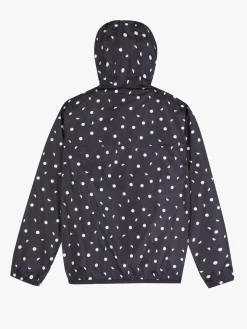 Black Polka Dot Unisex X K-way Claude Parka<agnès b. Fashion