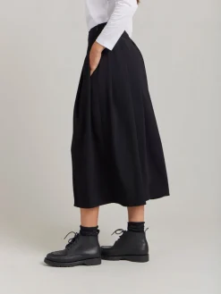 Black Polyester Grand Hotel Skirt<agnès b. Online