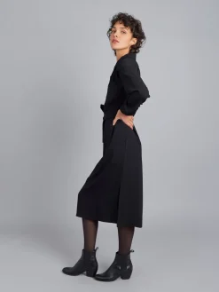 Black Shirt Dress<agnès b. Cheap