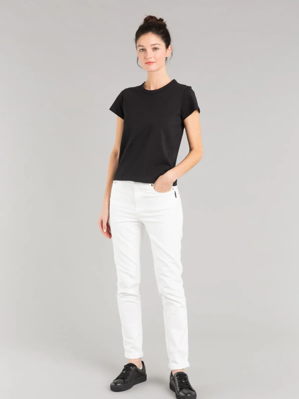Black Short Sleeves Brando T-shirt<agnès b. Best Sale