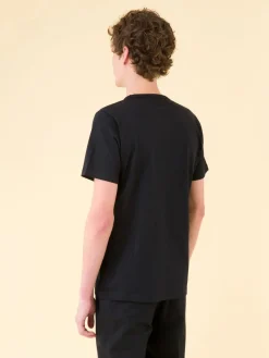 Black Short Sleeves Coulos 