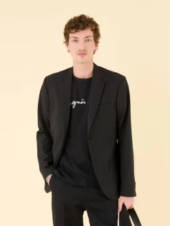 Black Short Sleeves Coulos 