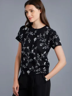 Black Silk And Linen Ballerina Sweater<agnès b. Flash Sale