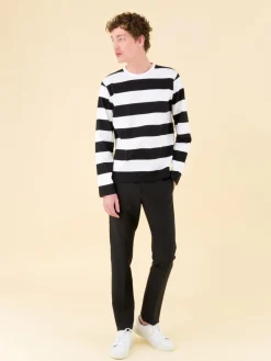 Black Slim Lucky Pants<agnès b. Hot