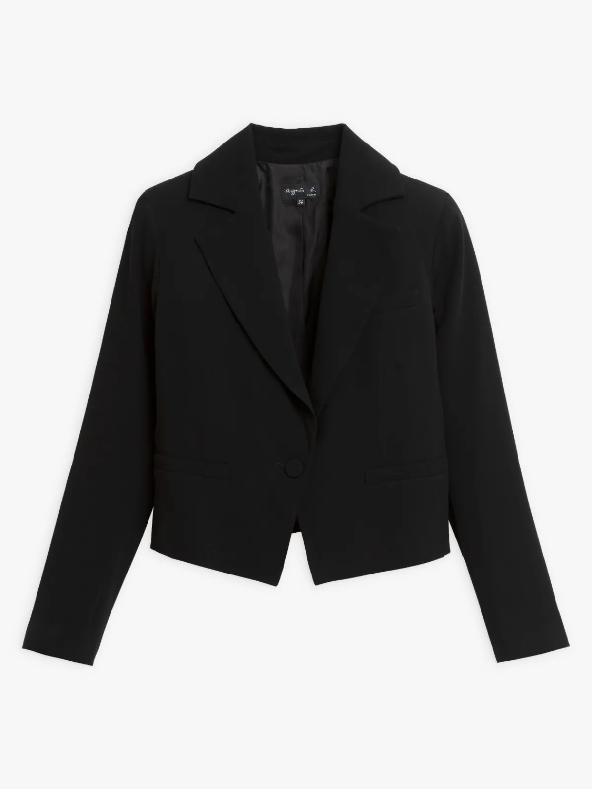 Black Spencer Jacket<agnès b. Outlet