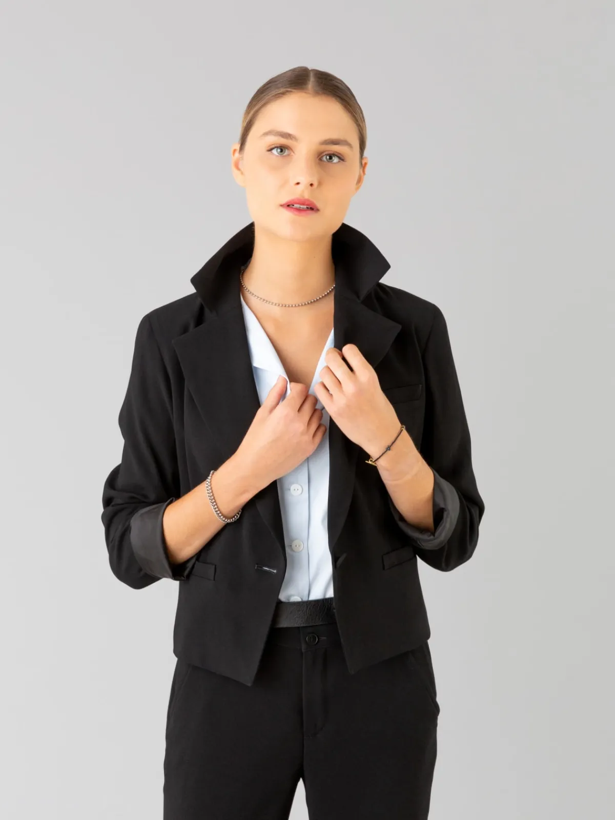 Black Spencer Jacket<agnès b. Outlet